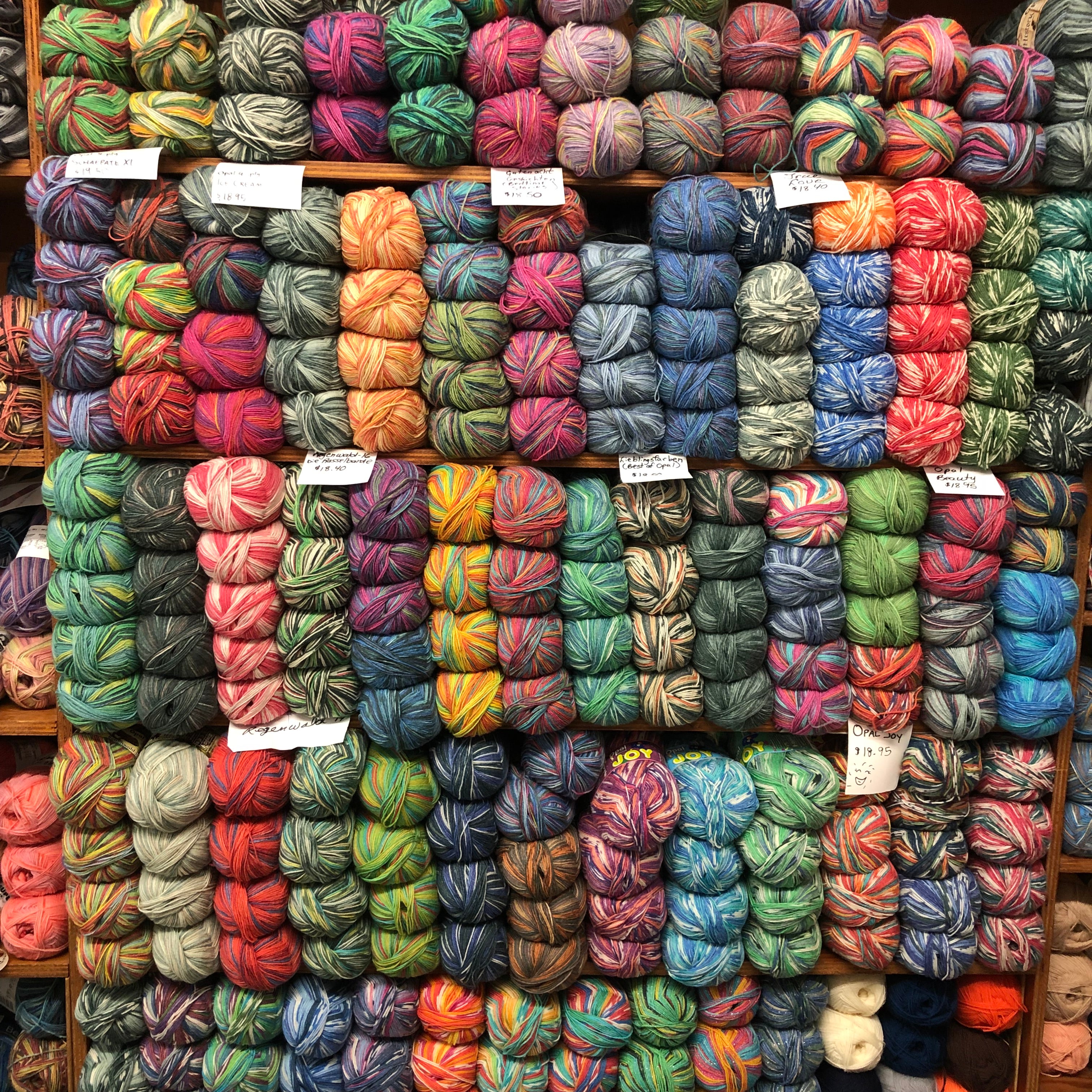 Opal Sock and Pullover Wool