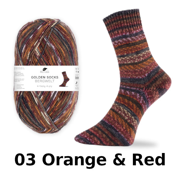 Pro Lana Golden Socks Bergwelt