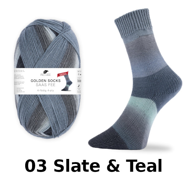 Pro Lana Golden Socks Saas Fee