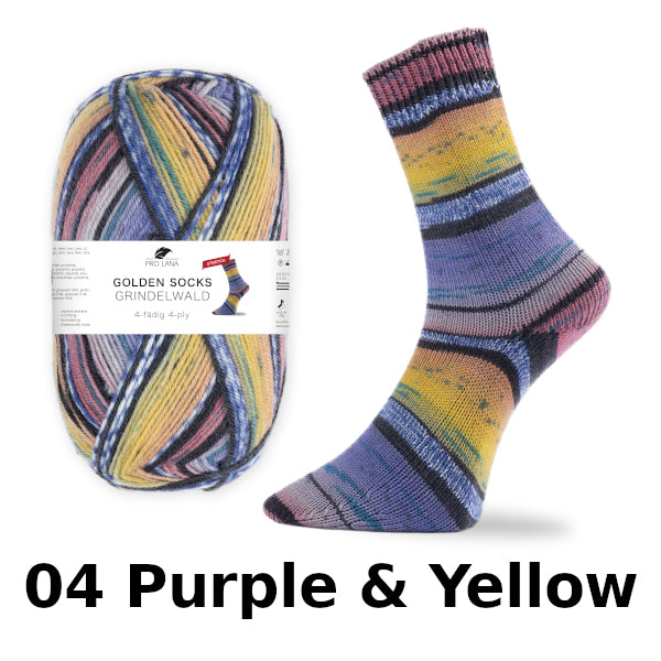 Pro Lana Golden Socks Grindelwald 4-Ply