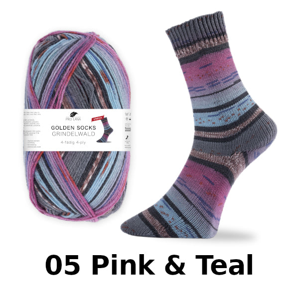 Pro Lana Golden Socks Grindelwald 4-Ply