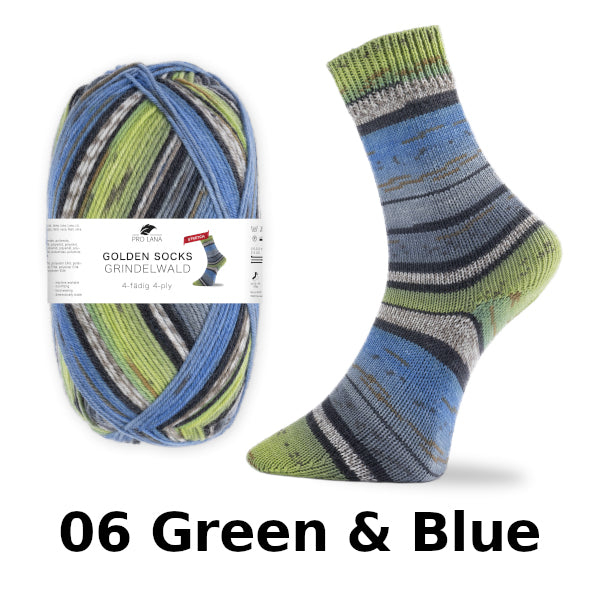 Pro Lana Golden Socks Grindelwald 4-Ply