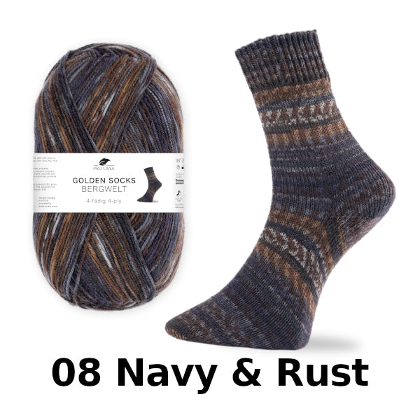 Pro Lana Golden Socks Bergwelt