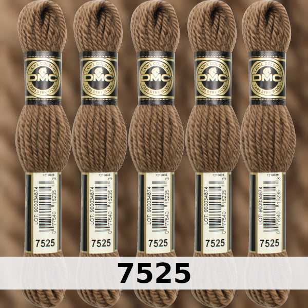 DMC Tapestry Wool 5 - Columns 17, 18, 19 and 20 on shade card