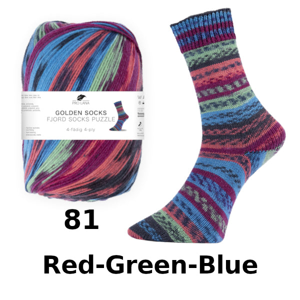 Pro Lana Fjord Socks Puzzle