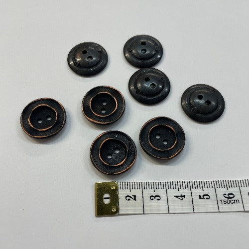 Medium Metal buttons 20mm (3/4")