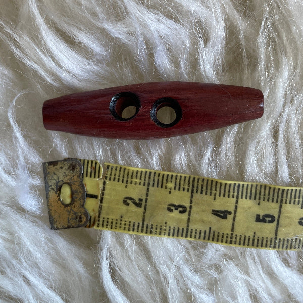 Hand-crated Wooden Buttons and Toggles