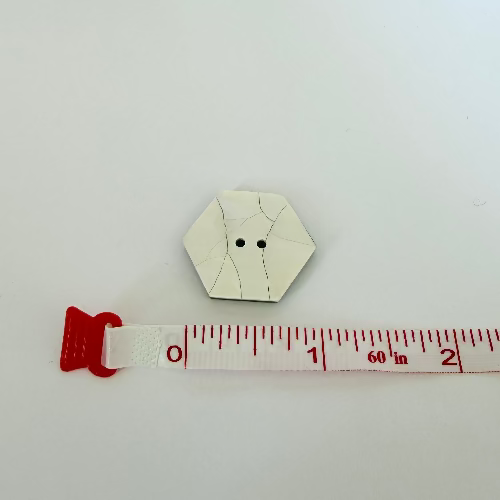 Shell Hexagon button