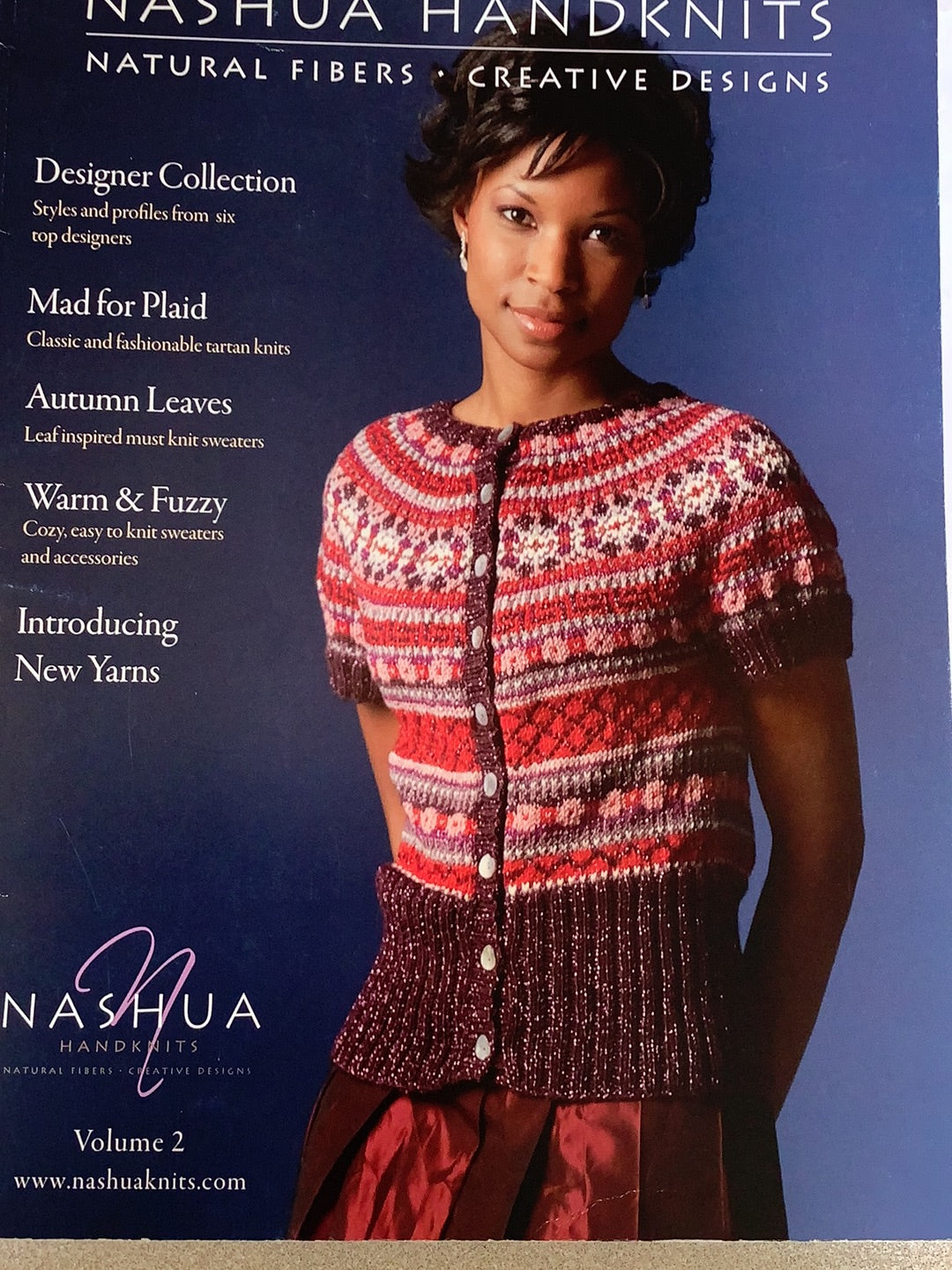 SALE Nashua Handknits Magazine, Volume 2