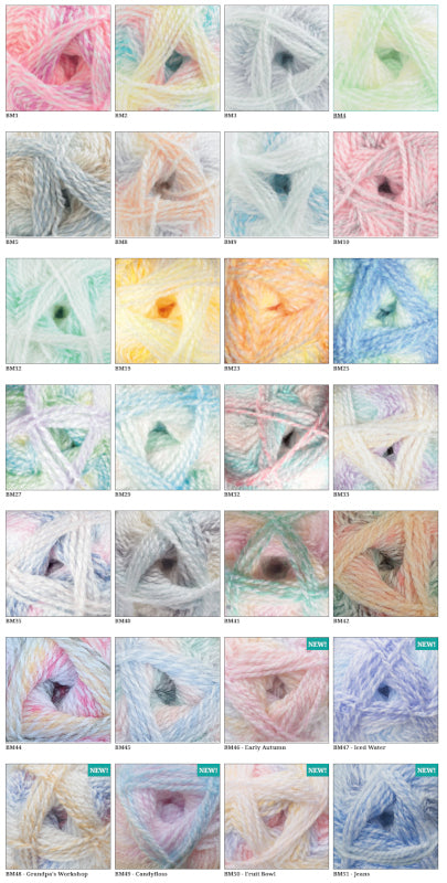 James C Brett Baby Marble Double Knit