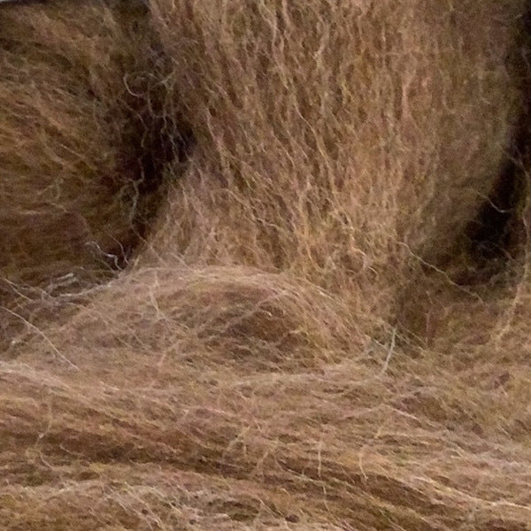 Moorit Shetland Wool Top