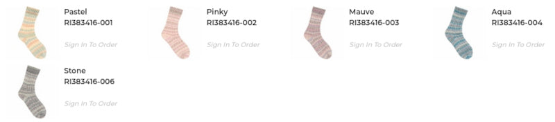 Rico Socks Cotton Stretch