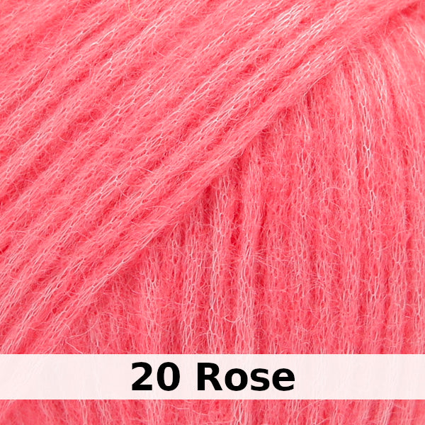 colour swatch 20-rose-garnstudio-drops-air-aran-medium-blow-yarn-merino-wool-alpaca-garn-studio-yarn