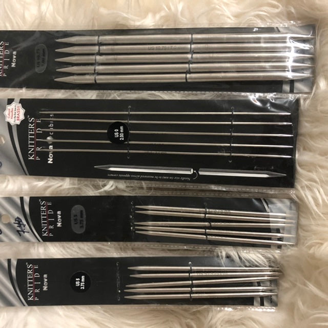 SALE Nova (original finish) Double Pointed Needles