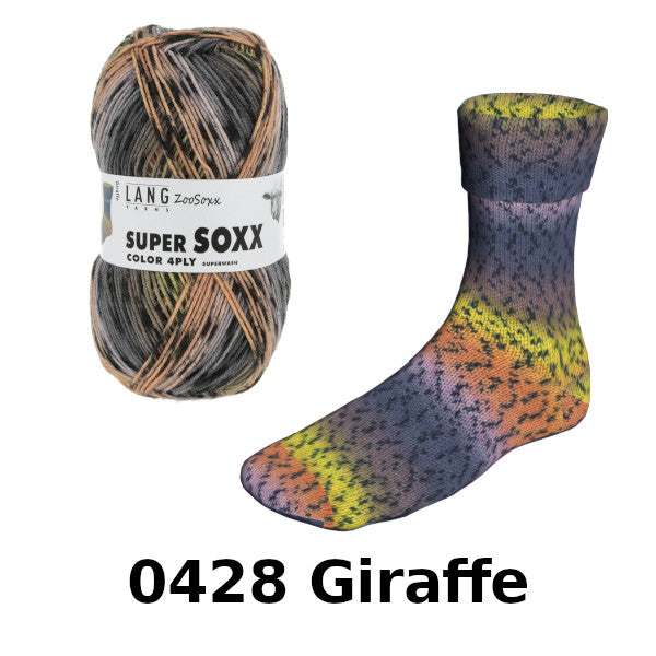Lang SuperSoxx Color - Zoo Soxx
