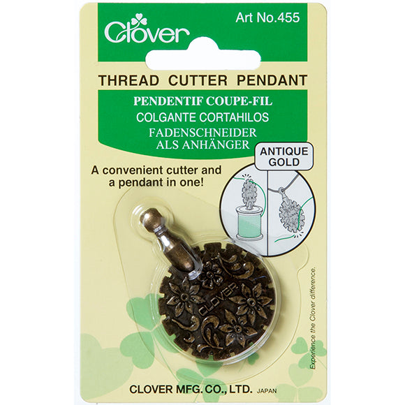 Clover Thread Cutter Pendant