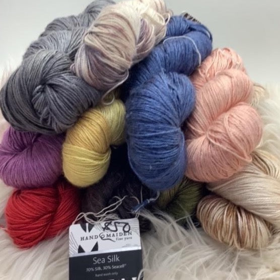 Hand Maiden Fine Yarns Sea Silk