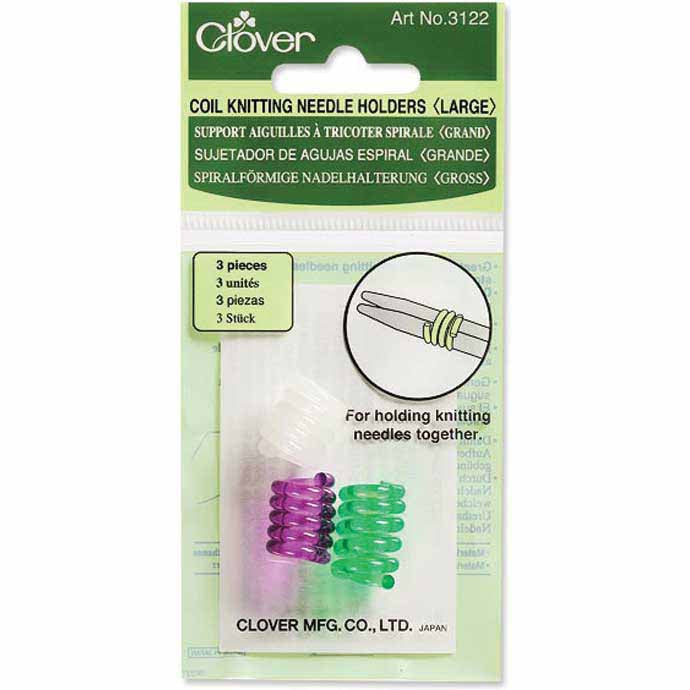 Clover Coil Knitting Needle Holders