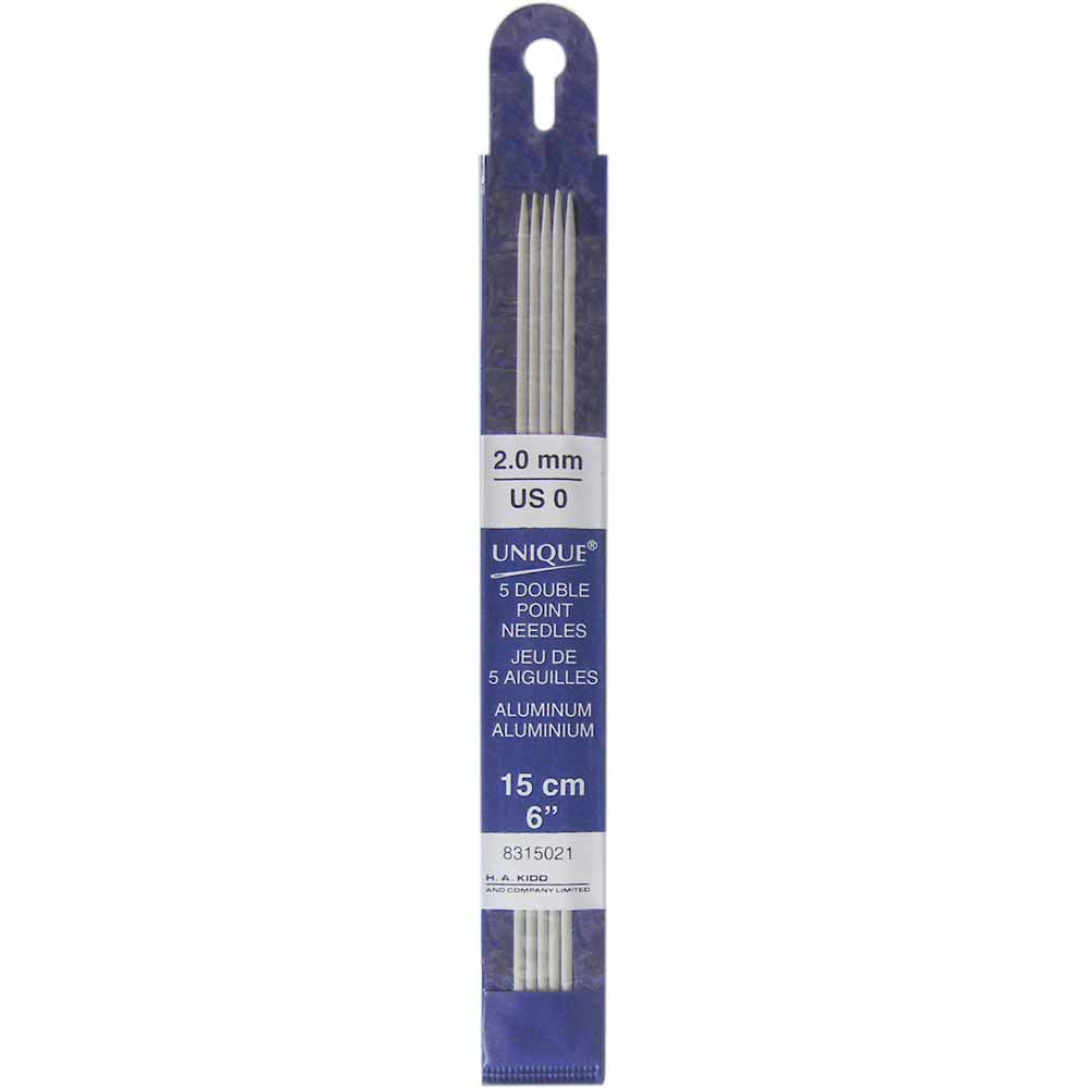 Unique Knitting Double Pointed Needles 15cm (6")