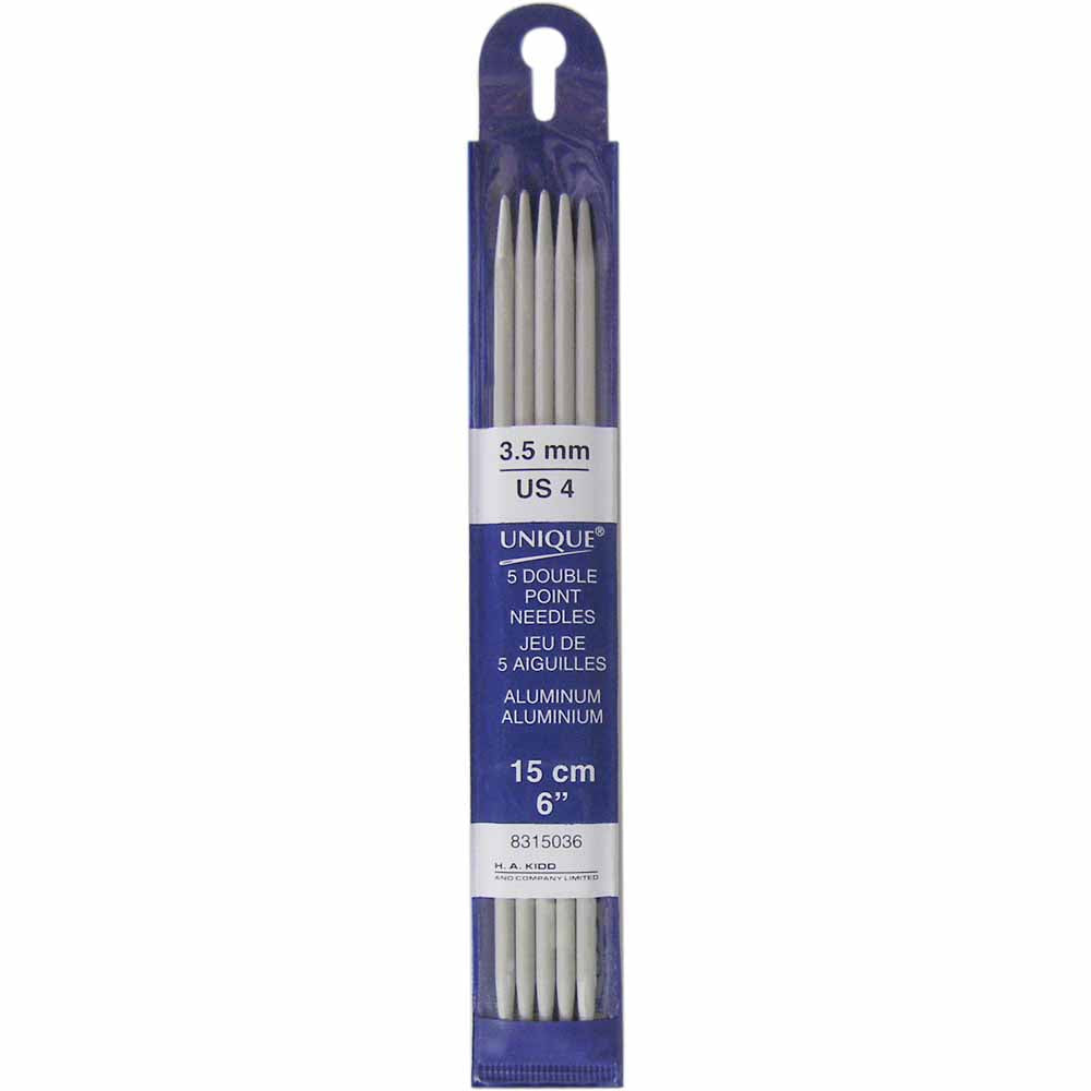 Unique Knitting Double Pointed Needles 15cm (6")