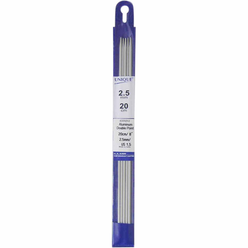Unique Knitting Double Pointed Needles 20cm (8")