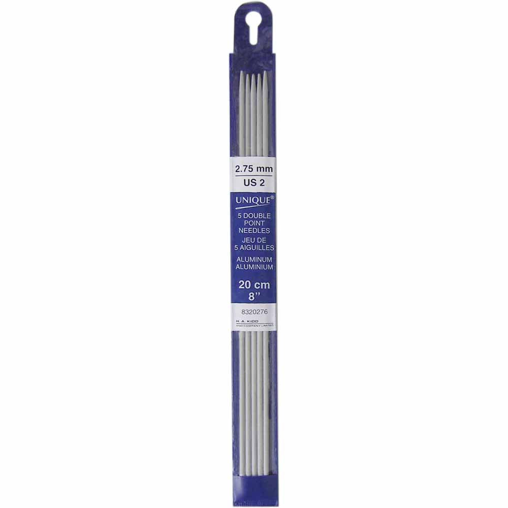 Unique Knitting Double Pointed Needles 20cm (8")