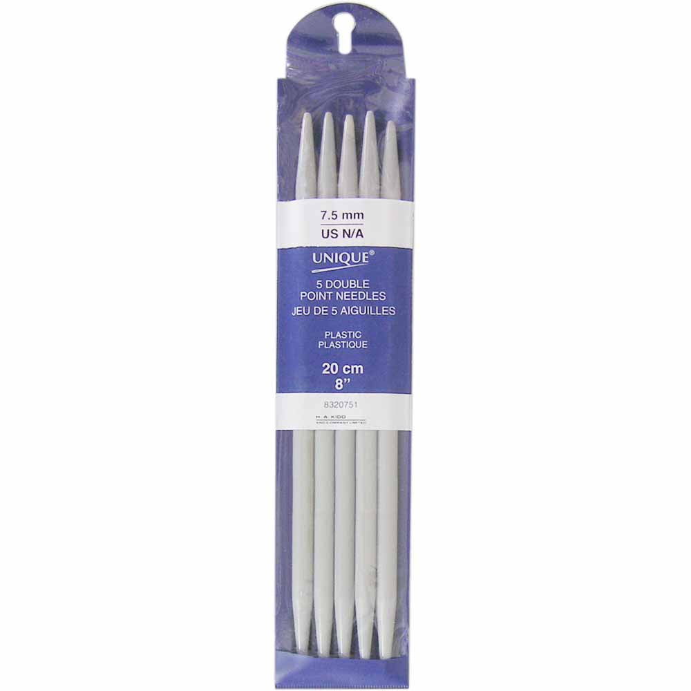 Unique Knitting Double Pointed Needles 20cm (8")