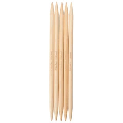 ChiaoGoo Natural  Bamboo Double Pointed Needles