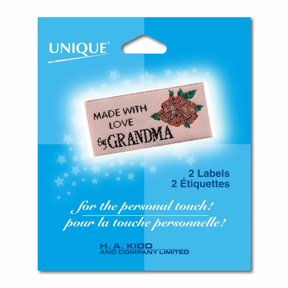 Unique sew-in labels