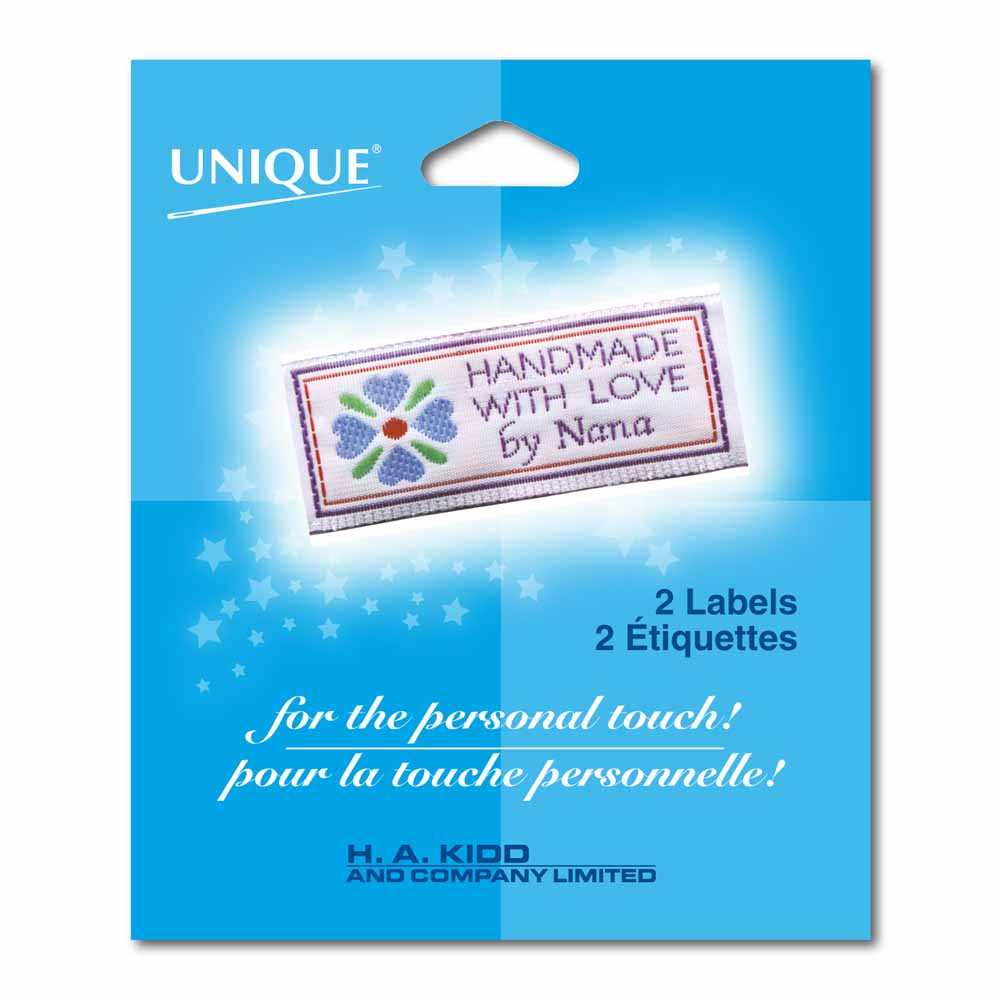 Unique sew-in labels