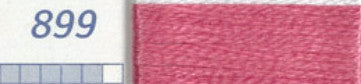 DMC Six Strand Embroidery Floss Columns 1, 2, and 3 on DMC chart