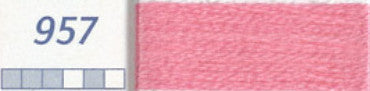 DMC Six Strand Embroidery Floss Columns 1, 2, and 3 on DMC chart