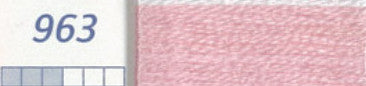 DMC Six Strand Embroidery Floss Columns 1, 2, and 3 on DMC chart