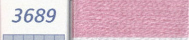DMC Six Strand Embroidery Floss Columns 1, 2, and 3 on DMC chart