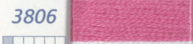 DMC Six Strand Embroidery Floss Columns 1, 2, and 3 on DMC chart