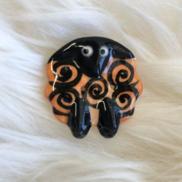 Ceramic Sheep Buttons medium