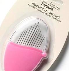 John James Pebble Household Needles - set of 12 in plastic case