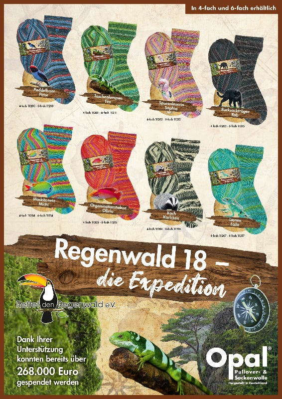 Opal Regenwald 18die Expedition