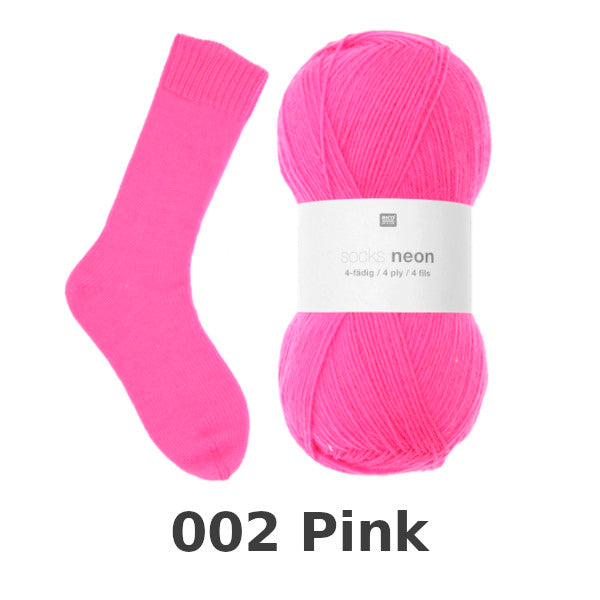 Rico Socks Neon 4-ply