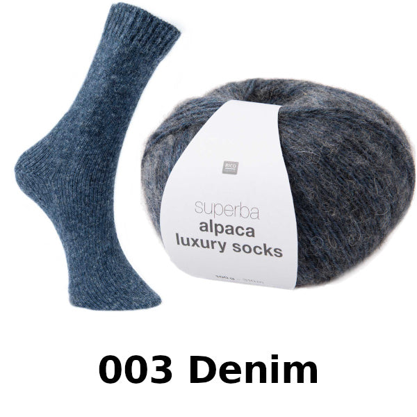 Rico Superba Alpaca Luxury Socks