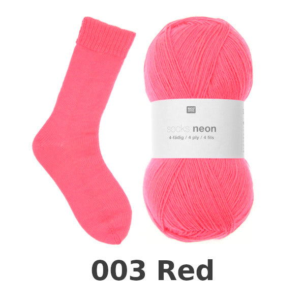 Rico Socks Neon 4-ply