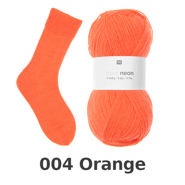 Rico Socks Neon 4-ply