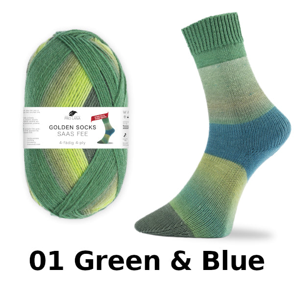 Pro Lana Golden Socks Saas Fee