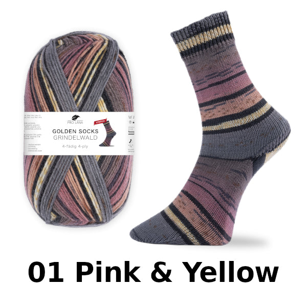 Pro Lana Golden Socks Grindelwald 4-Ply
