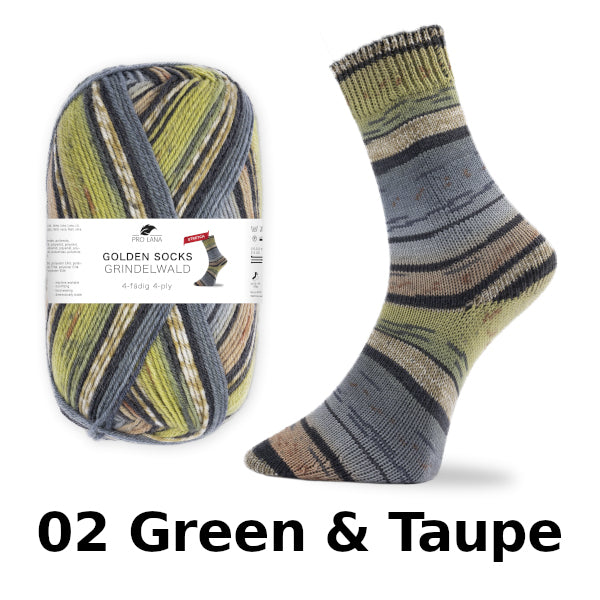 Pro Lana Golden Socks Grindelwald 4-Ply