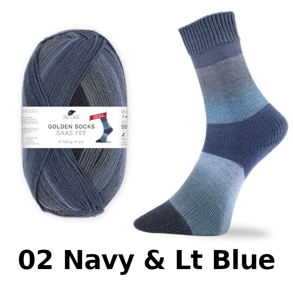 Pro Lana Golden Socks Saas Fee