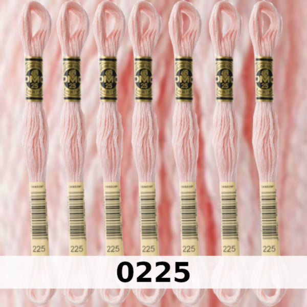 DMC Six Strand Embroidery Floss Columns 4, 5, and 6 on DMC chart