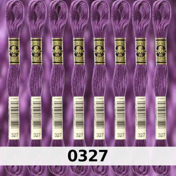 DMC Six Strand Embroidery Floss Columns 4, 5, and 6 on DMC chart