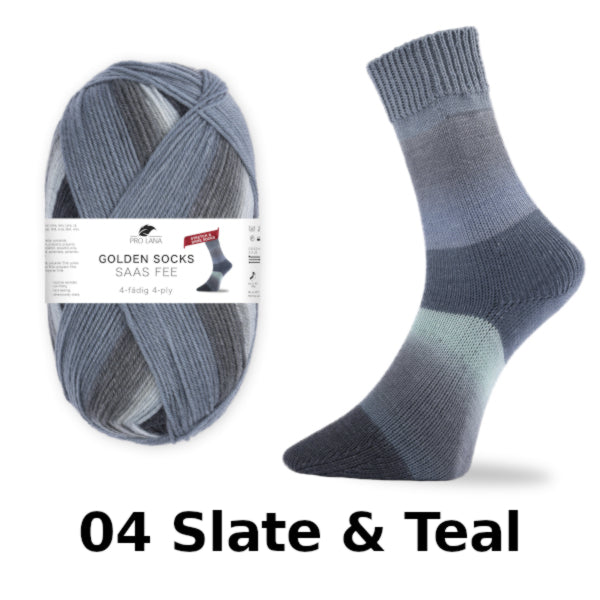 Pro Lana Golden Socks Saas Fee