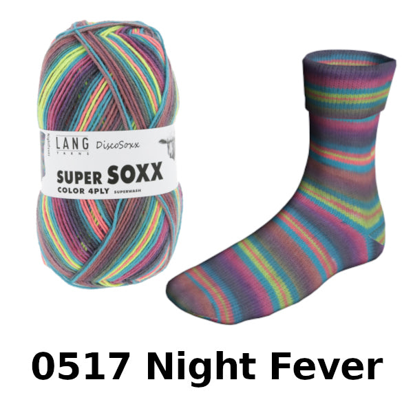 Lang SuperSoxx Color - Disco Soxx